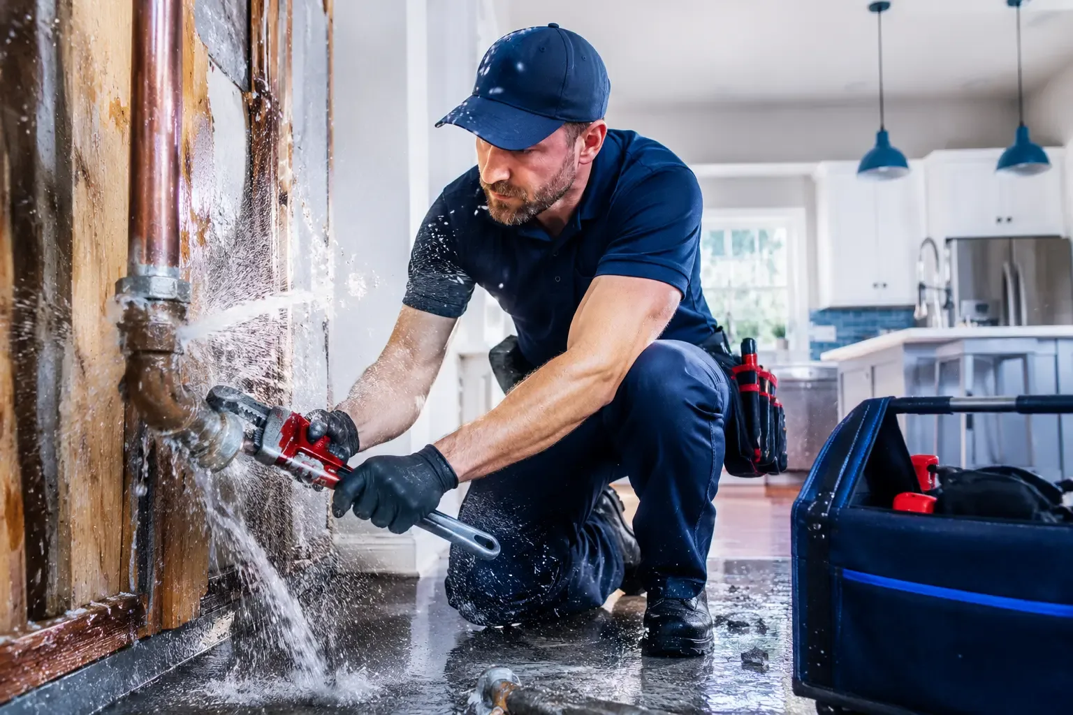 Local emergency pipe repair professionals in Henderson, IL